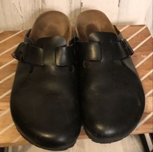 men’s slip on black birkenstock